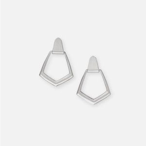 Silver Kendra Scott drop earrings